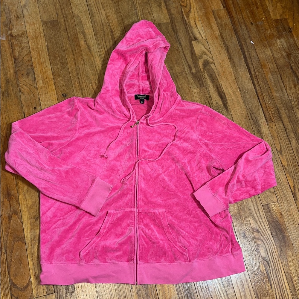 Used juicy couture black label hot Pink Set - Hoodie, Joggers & Shorts - Picture 6 of 16
